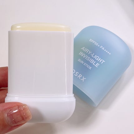 エアリーライト 透明UVスティック/COSRX/日焼け止めスティックを使ったクチコミ(3枚目)