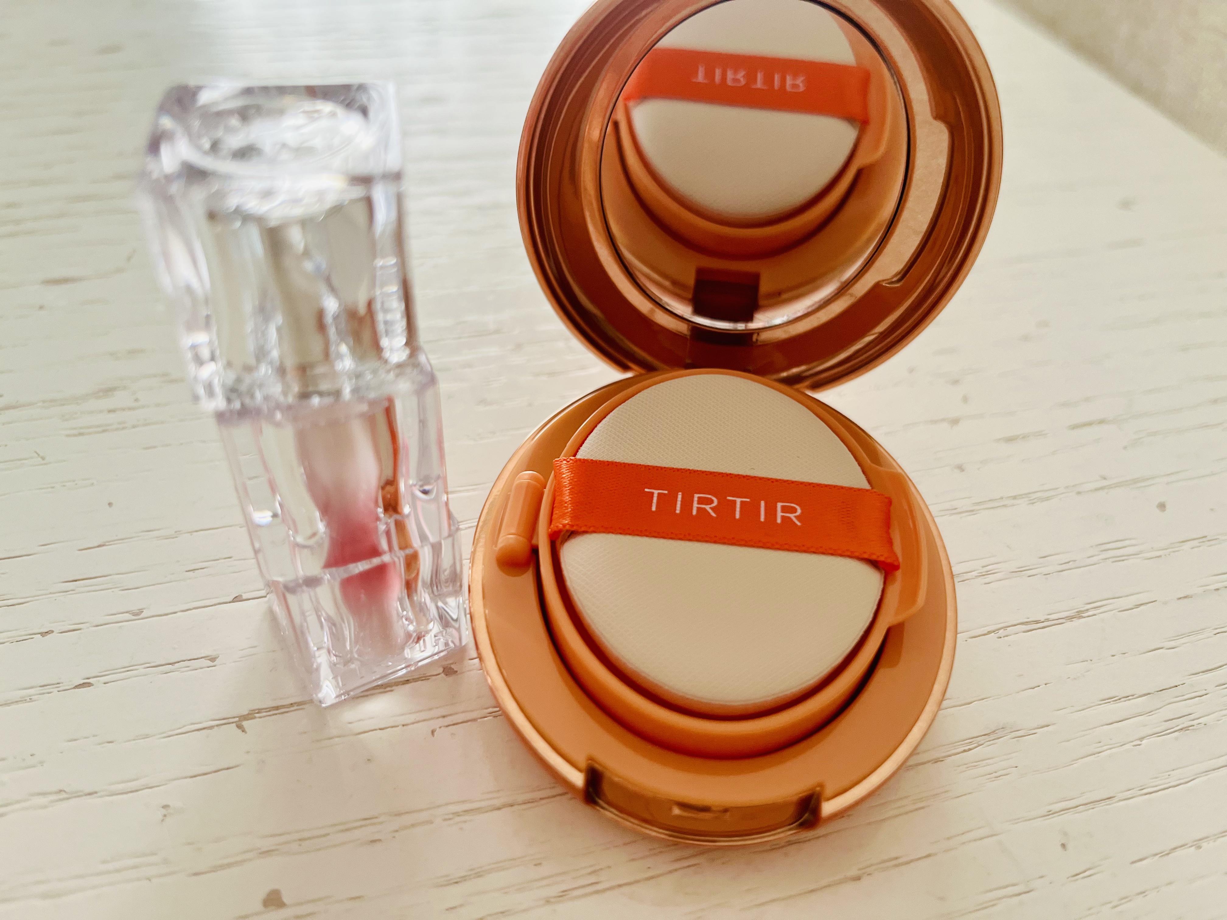 ウォーターリズムグロウティント 28 WINTERY（ミニ）/TIRTIR(ティルティル)/リップティントを使ったクチコミ（2枚目）