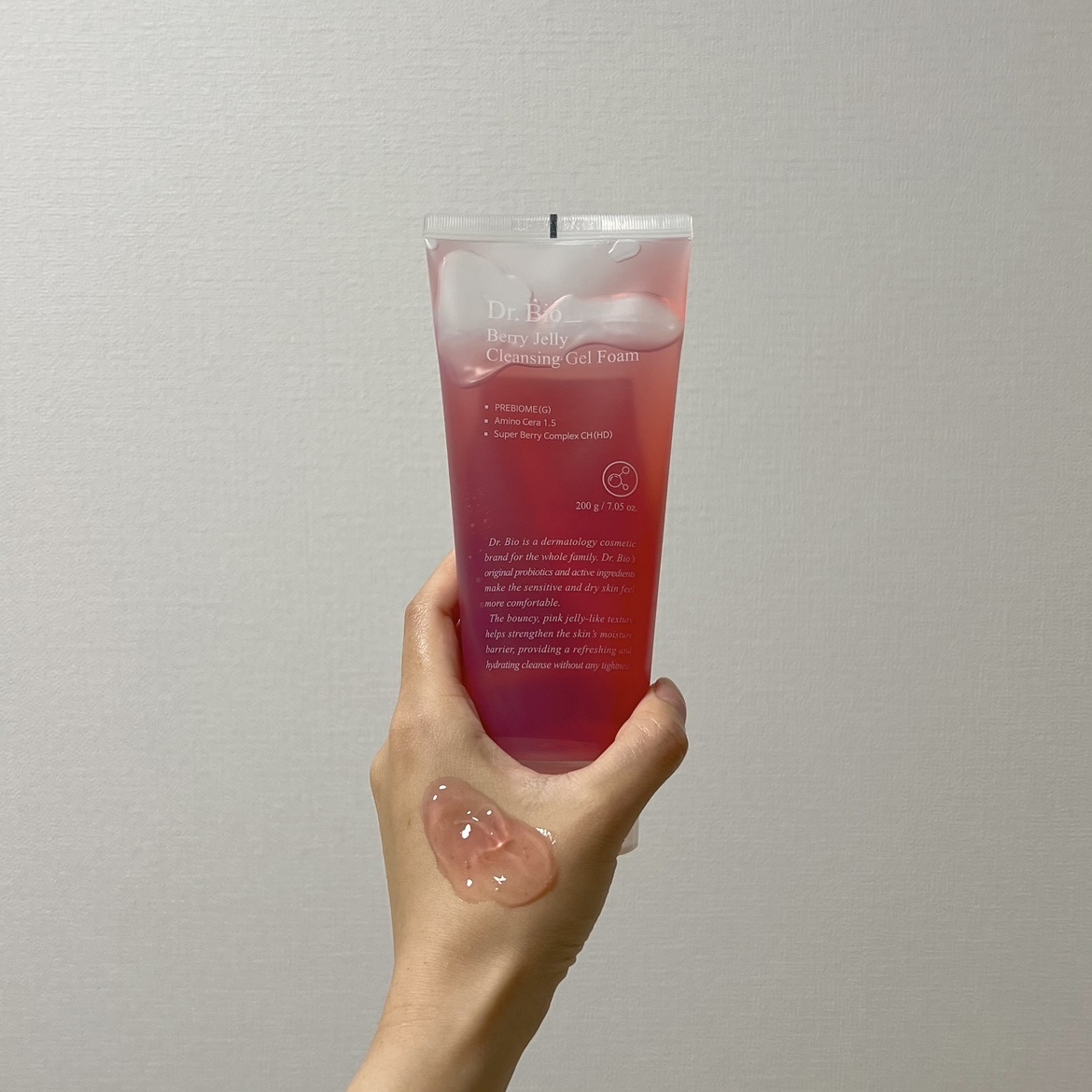 ベリーゼリークレンジングジェルフォーム/Dr.Bio/クレンジングジェルを使ったクチコミ（2枚目）
