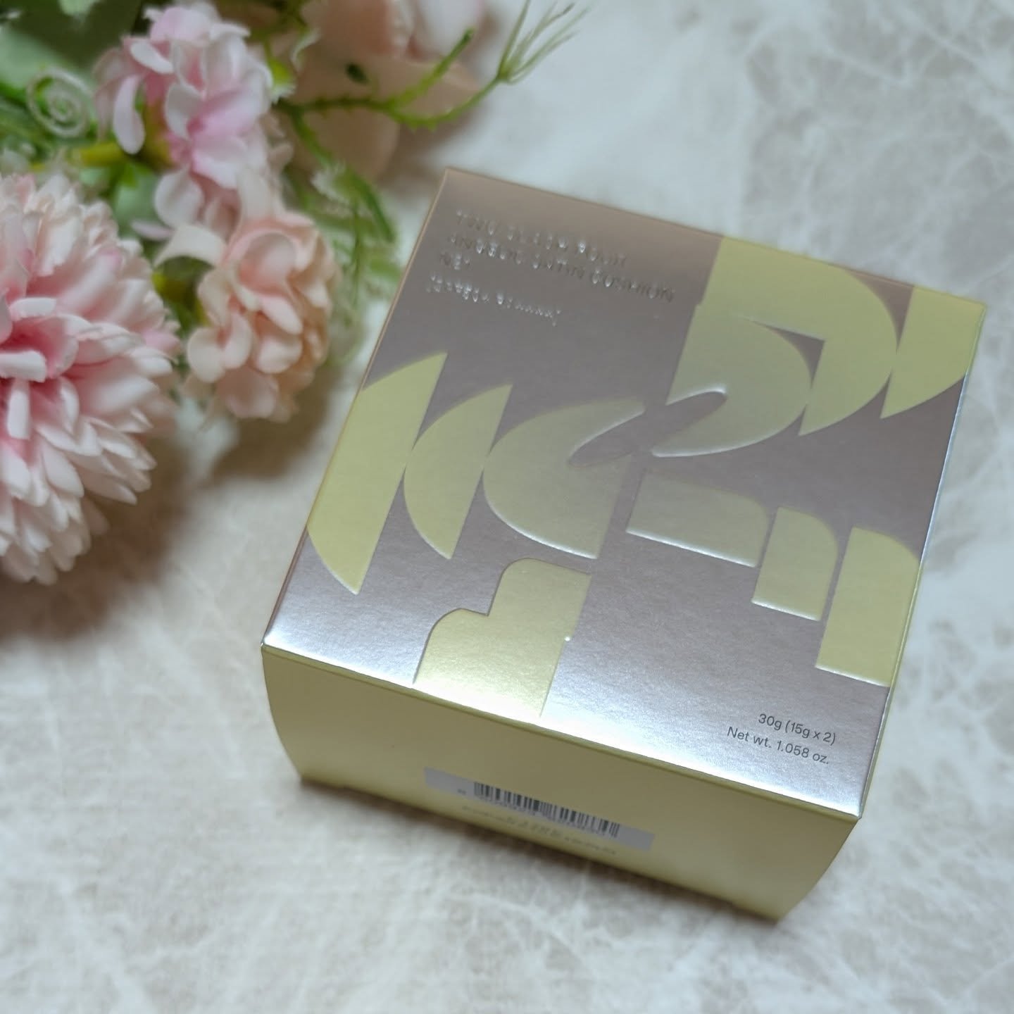 エンジェリックサテンクッション/TWO SLASH FOUR/クッションファンデーションを使ったクチコミ（1枚目）