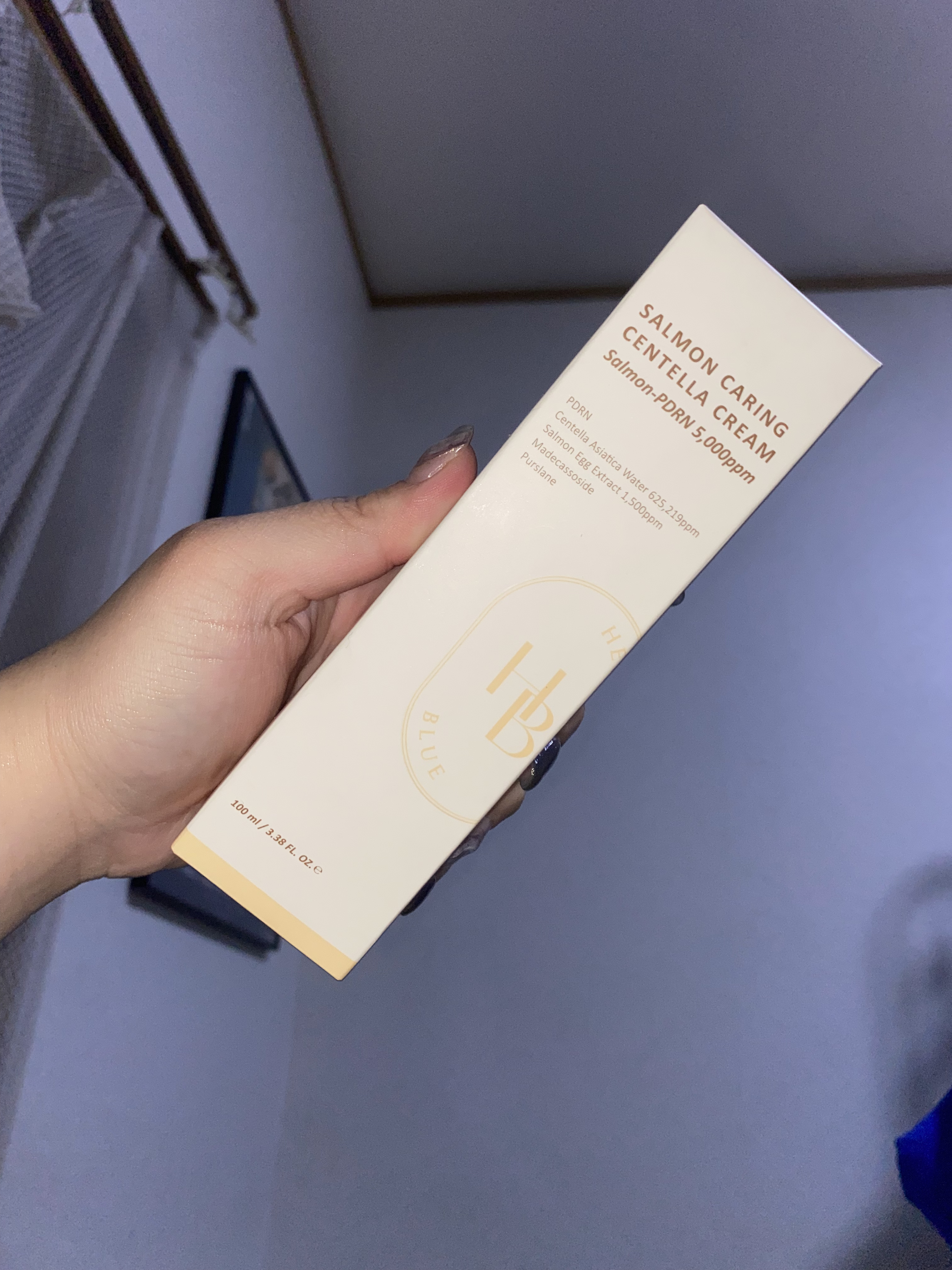 サーモン ケアリング センテラ クリーム /Heve Blue/フェイスクリームを使ったクチコミ（1枚目）
