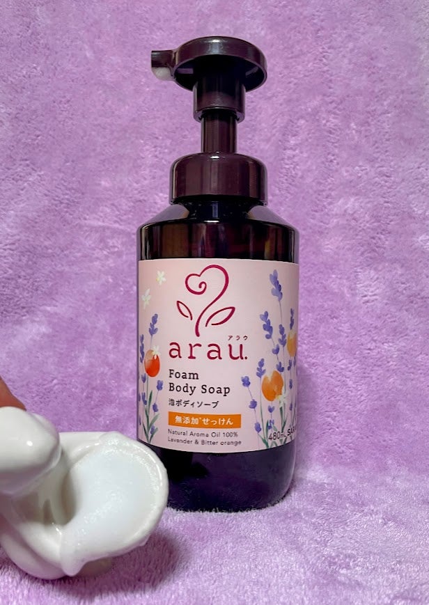 泡ボディソープ/arau.(アラウ)/ボディソープを使ったクチコミ(4枚目)