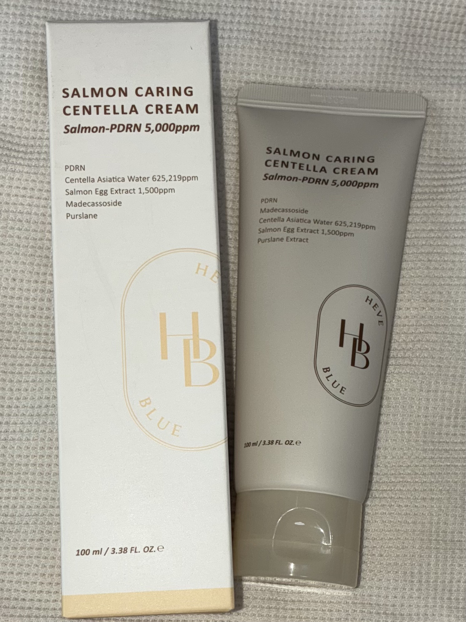 サーモン ケアリング センテラ クリーム /Heve Blue/フェイスクリームを使ったクチコミ（1枚目）