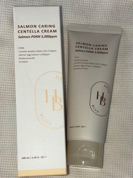 サーモン ケアリング センテラ クリーム /Heve Blue/フェイスクリームを使ったクチコミ(1枚目)