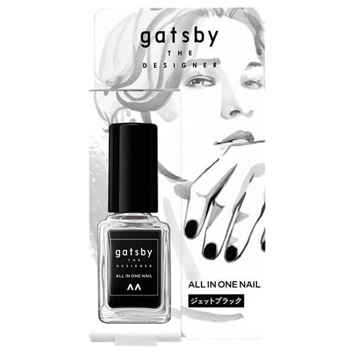 ギャツビー ザ デザイナー オールインワンネイル ジェットブラック