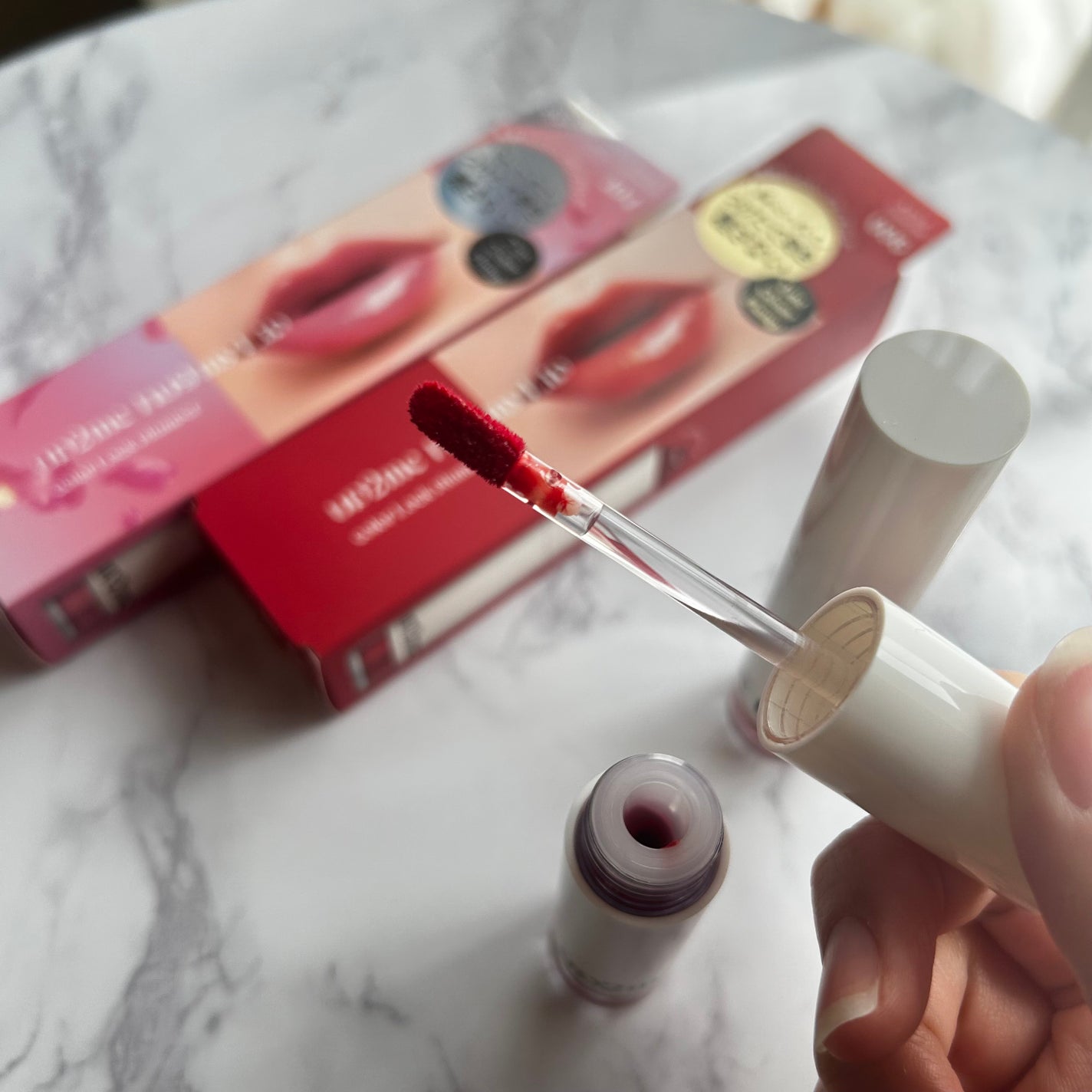 アップトゥーミー ハグマイリップ カラーロックプランパー/up2me/リッププランパーを使ったクチコミ(2枚目)