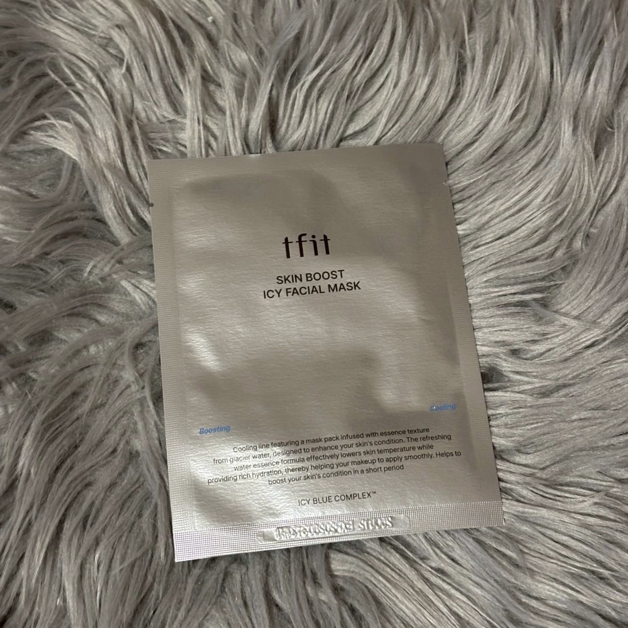 TFIT スキンブースターアイシーフェイシャルマスクのクチコミ「✼••┈┈••✼••┈┈••✼••┈┈••✼••┈┈••✼

TFIT

スキンブースターアイ.....」（1枚目）