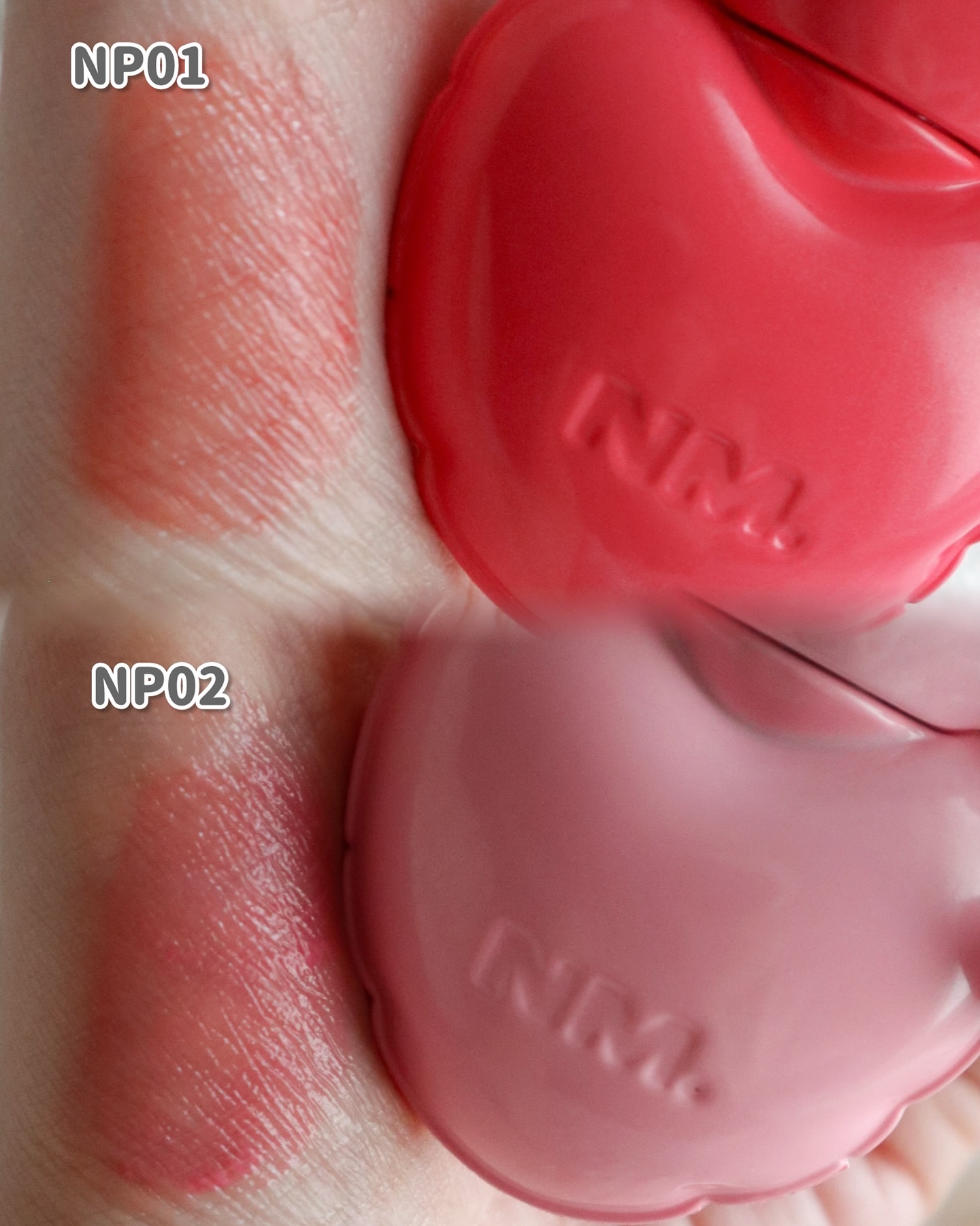 ネーミング グロウ ハートリップティント NP01（コラボカラー・数量限定）/NAMING./リップティントを使ったクチコミ（3枚目）