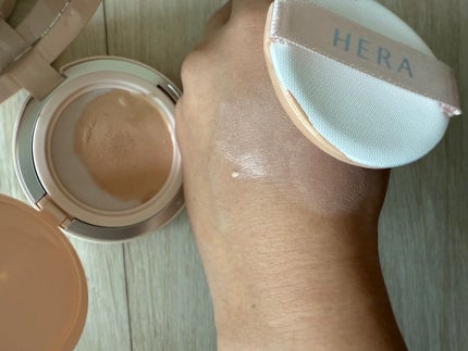 リフレクション スキン グロウ クッション ファンデーション/HERA/クッションファンデーションを使ったクチコミ(3枚目)