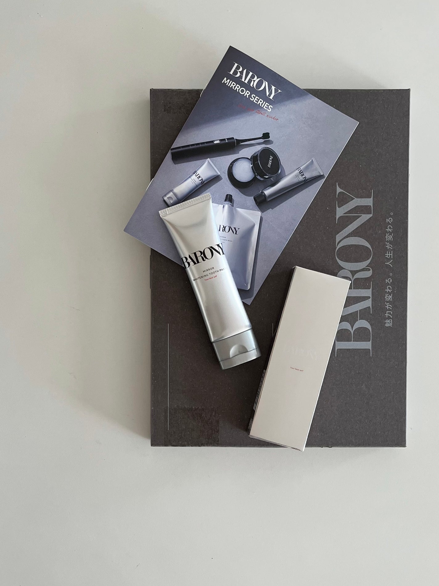MIRROR WHITENING TOOTH PASTE(歯磨きジェル)/BARONY/歯磨き粉を使ったクチコミ(6枚目)