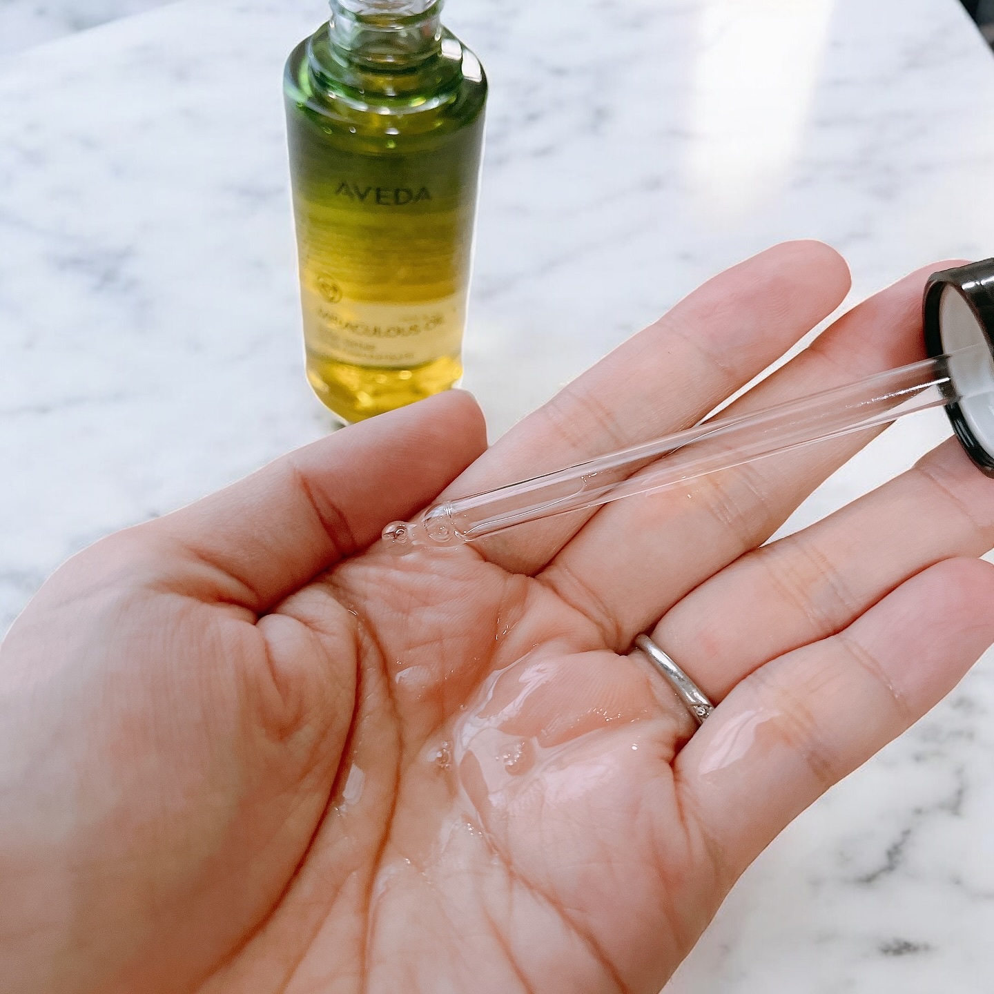 コンセントレイト シャイン オイル/AVEDA/ヘアオイルを使ったクチコミ（3枚目）