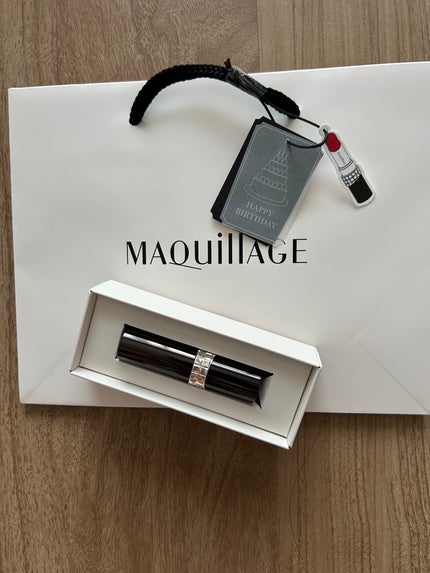 ドラマティックエッセンスルージュ/マキアージュ/口紅を使ったクチコミ(1枚目)