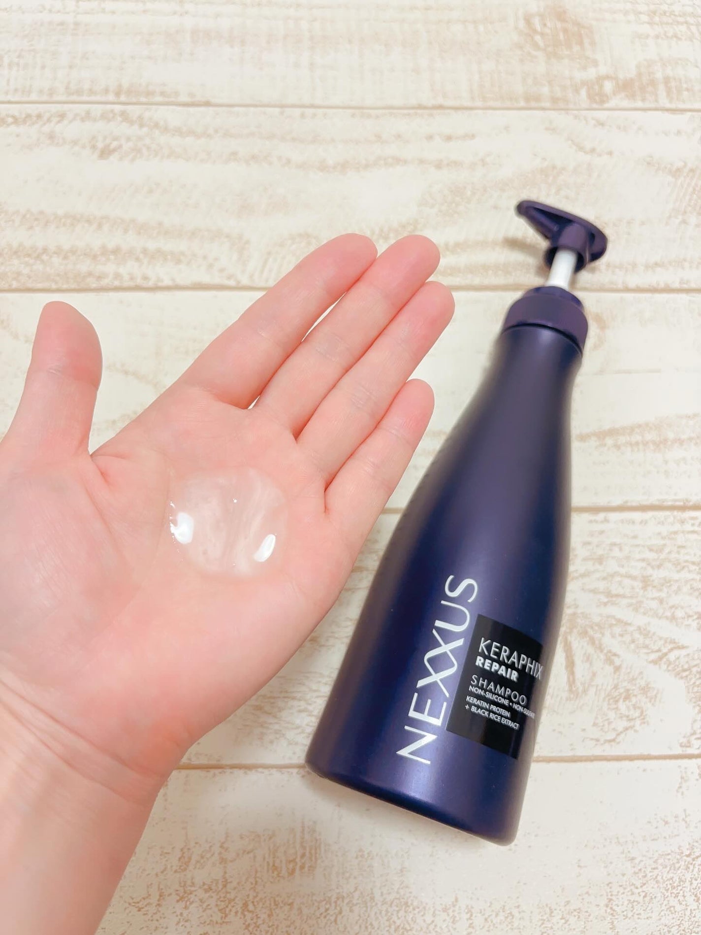 ケラフィックスリペア シャンプー・トリートメント/NEXXUS(ネクサス)/市販シャンプーを使ったクチコミ(2枚目)