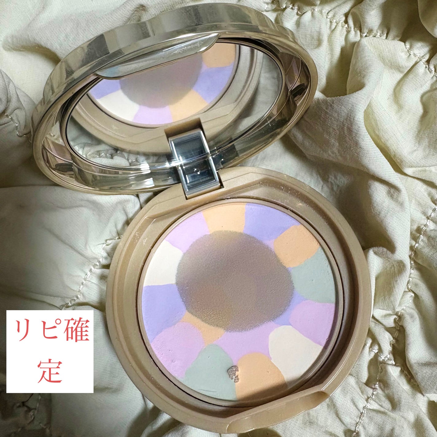 マシュマロフィニッシュパウダー ~Abloom~/キャンメイク/プレストパウダーを使ったクチコミ(1枚目)