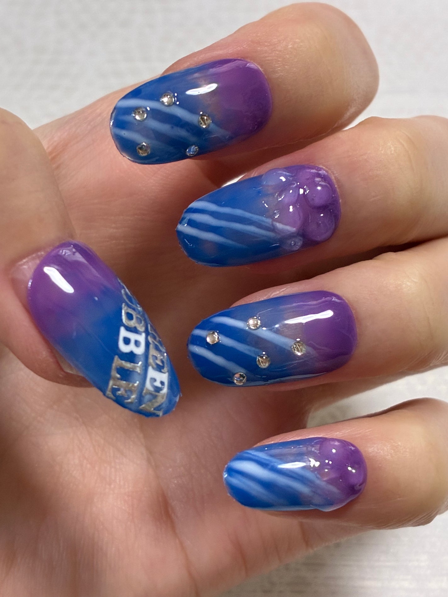 ジェルネイル(ライト対応)/セリア/ジェルネイルを使ったクチコミ(2枚目)