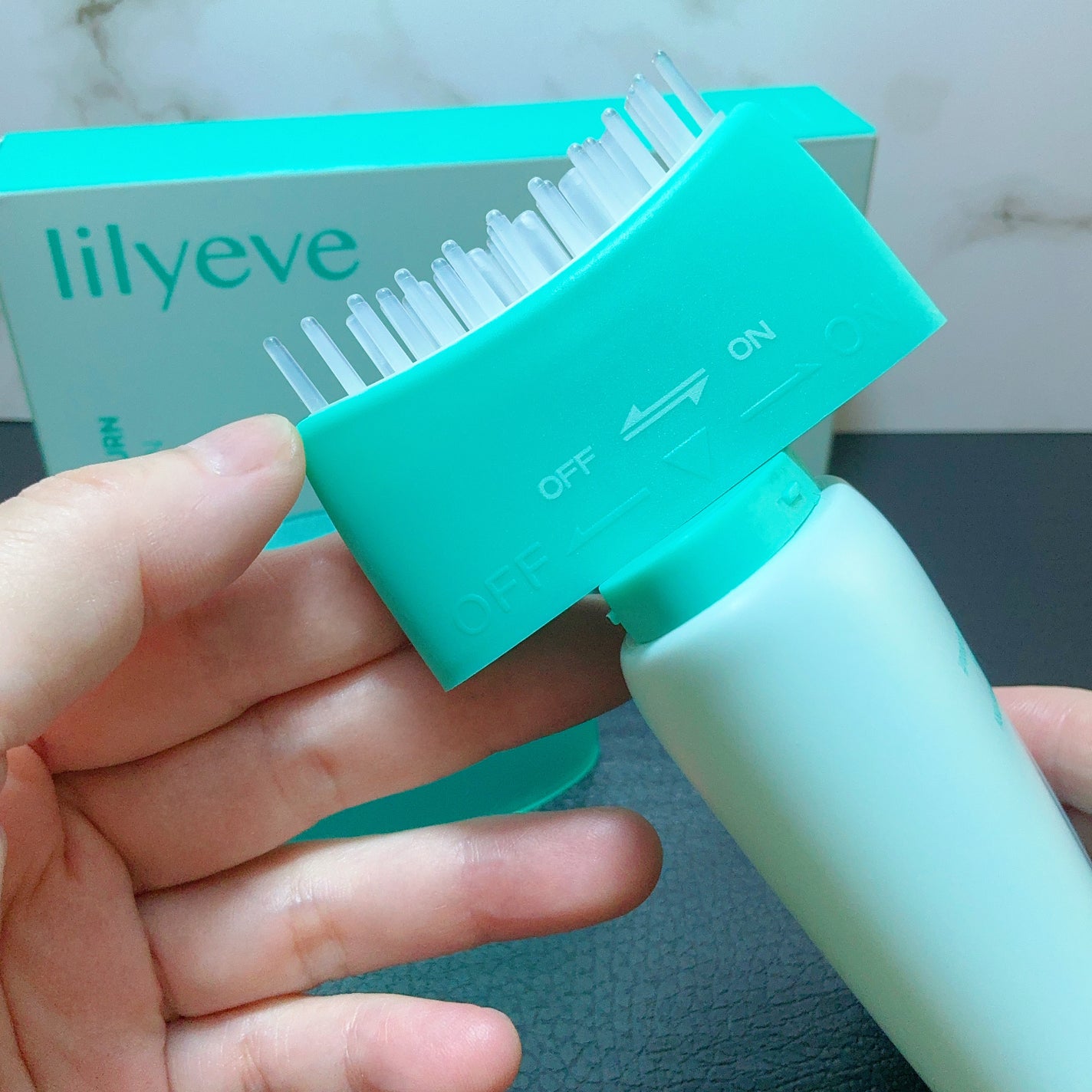 スカルプターンヘアアンプル/リリーイブ/頭皮ローションを使ったクチコミ(3枚目)