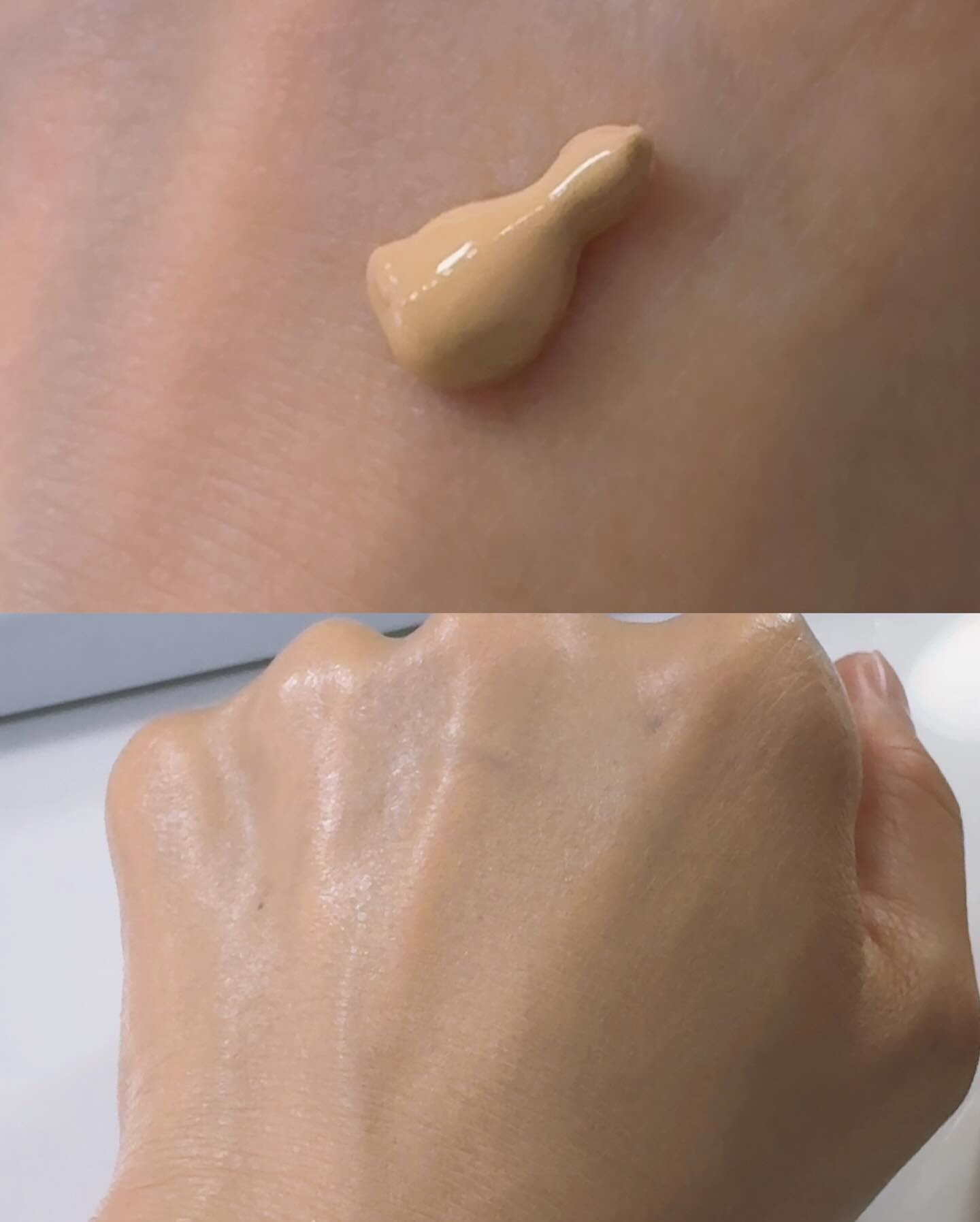 アンリミテッド ケア ツヤ セラム ファンデーション/shu uemura/リキッドファンデーションを使ったクチコミ（3枚目）