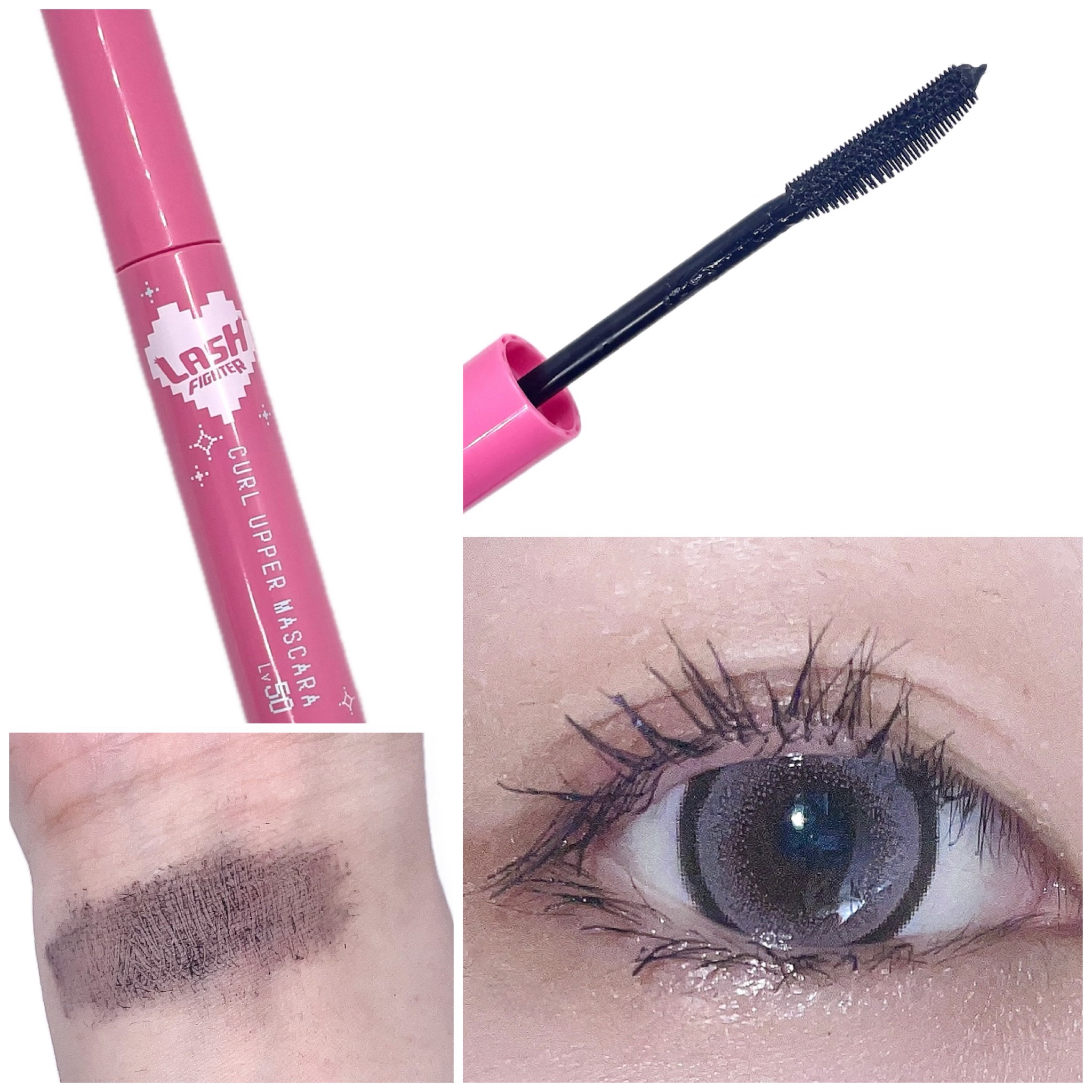 ラッシュファイター　カールアッパーマスカラ　Lv50/ラッシュファイター/マスカラを使ったクチコミ（2枚目）