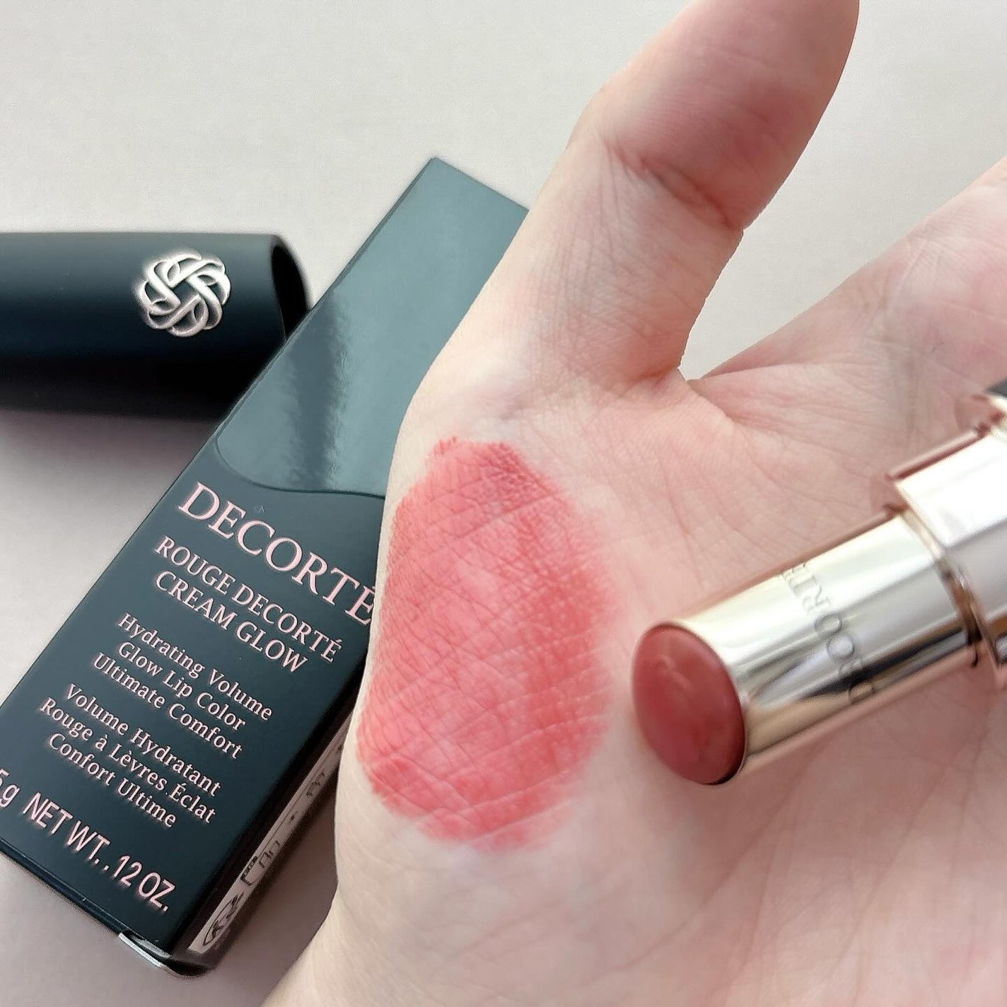ルージュデコルテ クリームグロウ/DECORTÉ/口紅を使ったクチコミ(2枚目)