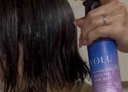 ヨル カームナイトリペアブースターヘアミスト/YOLU/ヘアミストを使ったクチコミ(2枚目)
