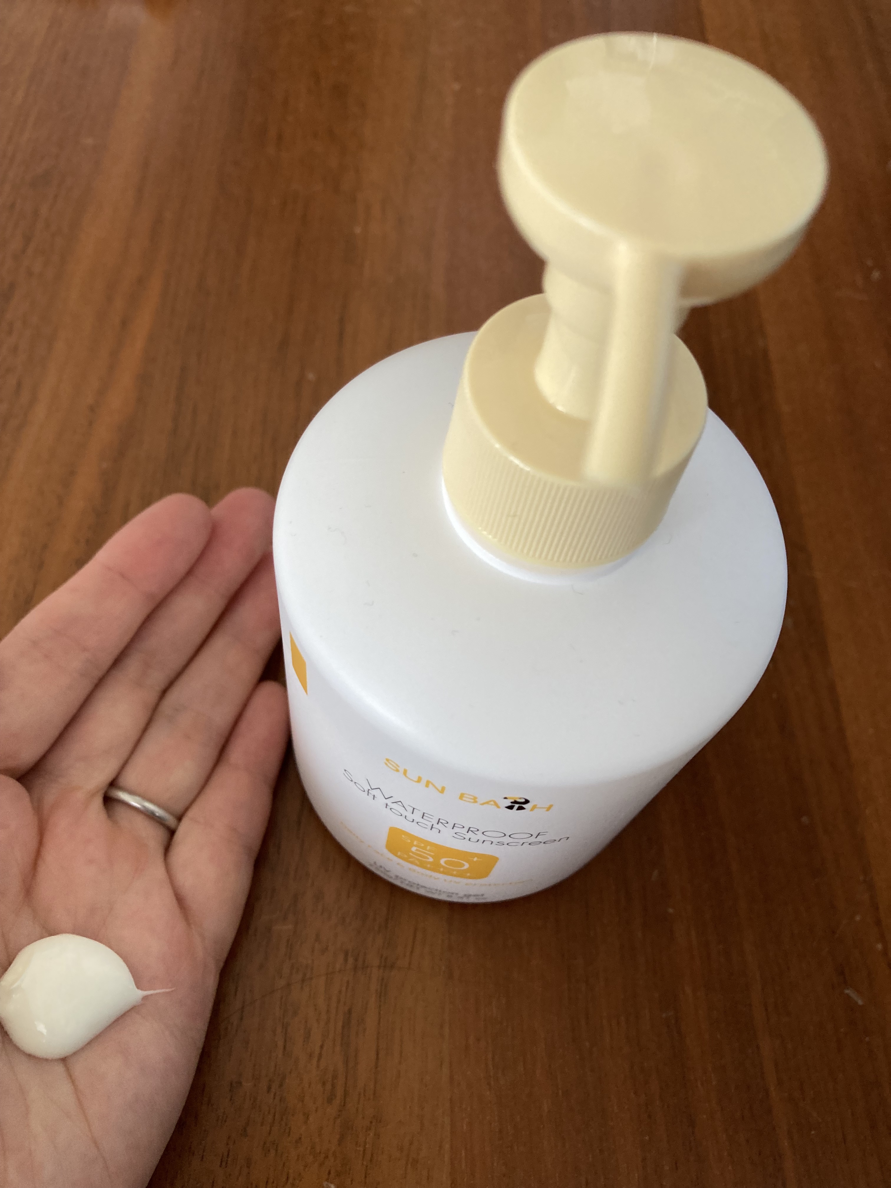 サンバス　UVプロテクションジェル/SUNBATH/日焼け止めジェルを使ったクチコミ（2枚目）