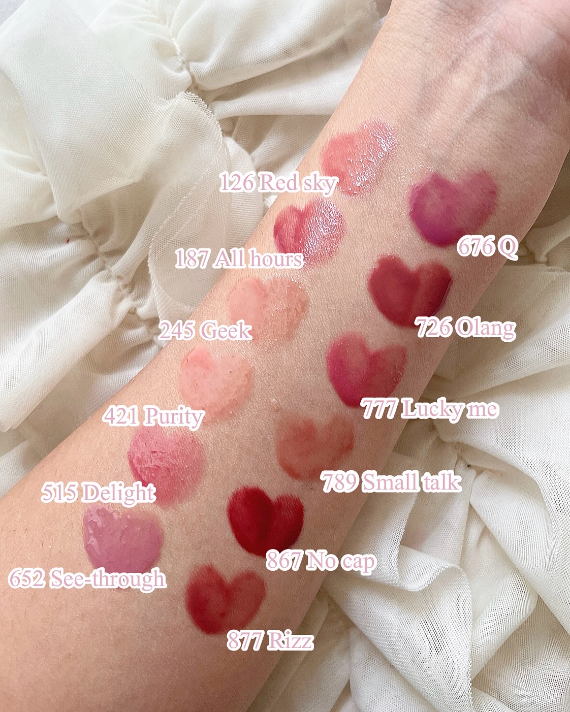 アンシーン バルーンティント/Oddtype/リップティントを使ったクチコミ（3枚目）