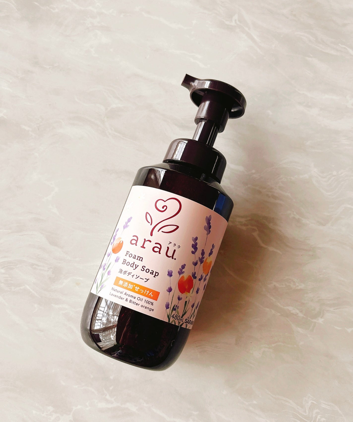 泡ボディソープ/arau.(アラウ)/ボディソープを使ったクチコミ(2枚目)