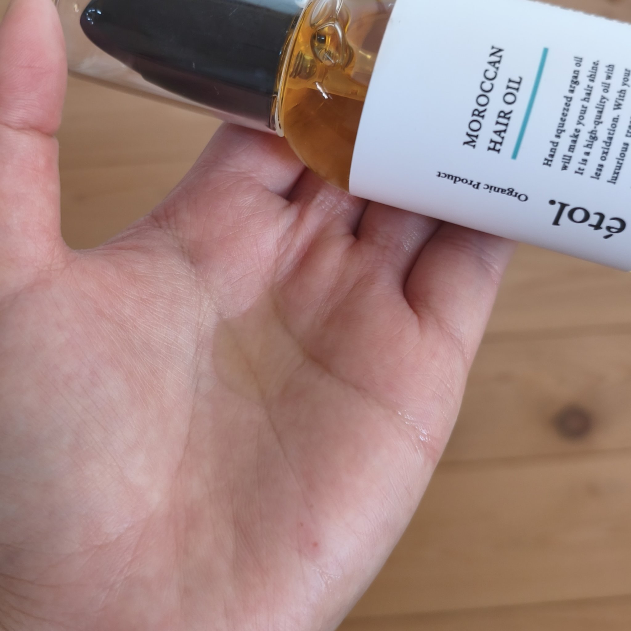 Moroccan hair oil/etol./ヘアオイルを使ったクチコミ（2枚目）