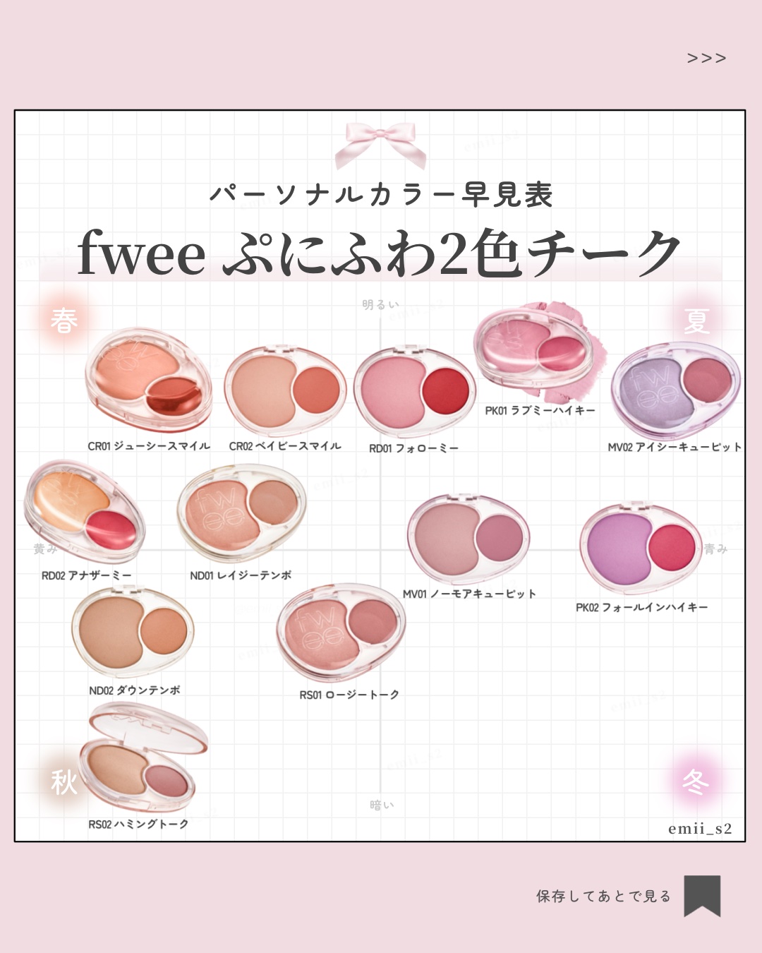 デュアルチークメロウ/fwee/ジェル・クリームチークを使ったクチコミ（1枚目）