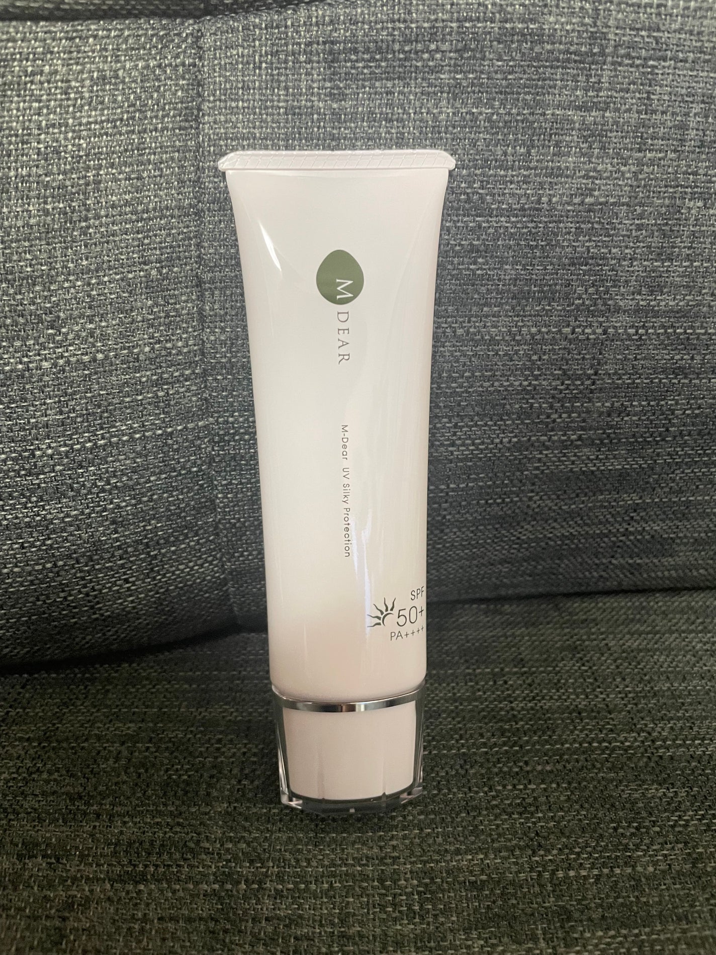 エムディア UVシルキープロテクション/M-Dear/日焼け止めクリームを使ったクチコミ(1枚目)