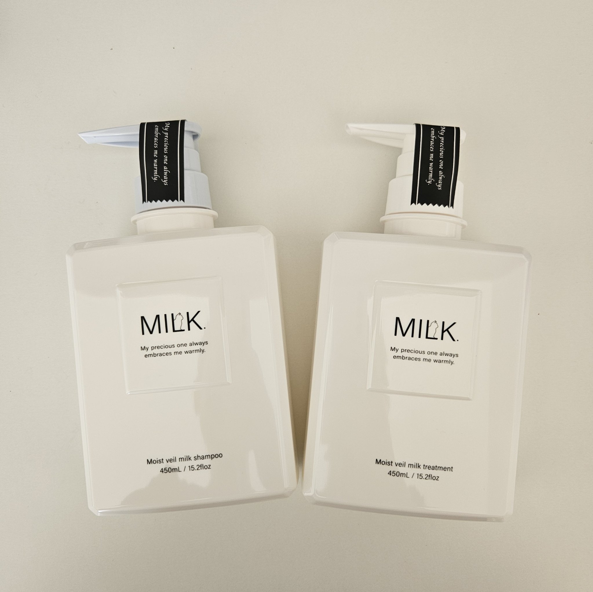 モイストヴェール シャンプー/トリートメント＜無香料＞/MILK./市販シャンプーを使ったクチコミ（2枚目）