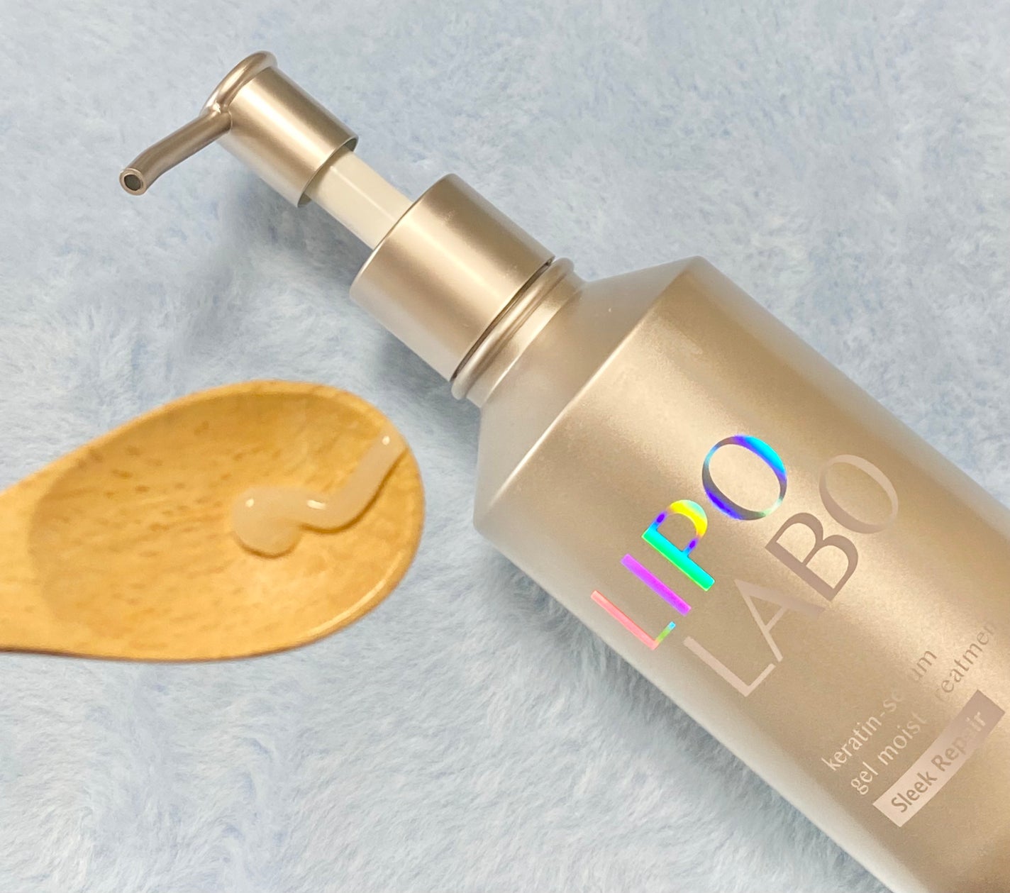 リポ ラボ ケラチンセラム ジェルモイスト シャンプー /トリートメントスリークリペア*/LIPO LABO/市販シャンプーを使ったクチコミ(2枚目)