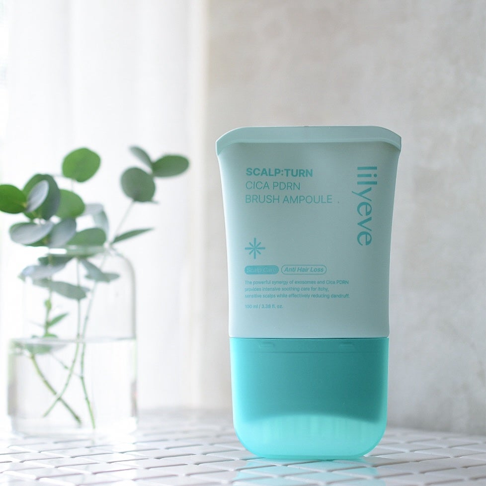 スカルプターンヘアアンプル/リリーイブ/頭皮ローションを使ったクチコミ(1枚目)