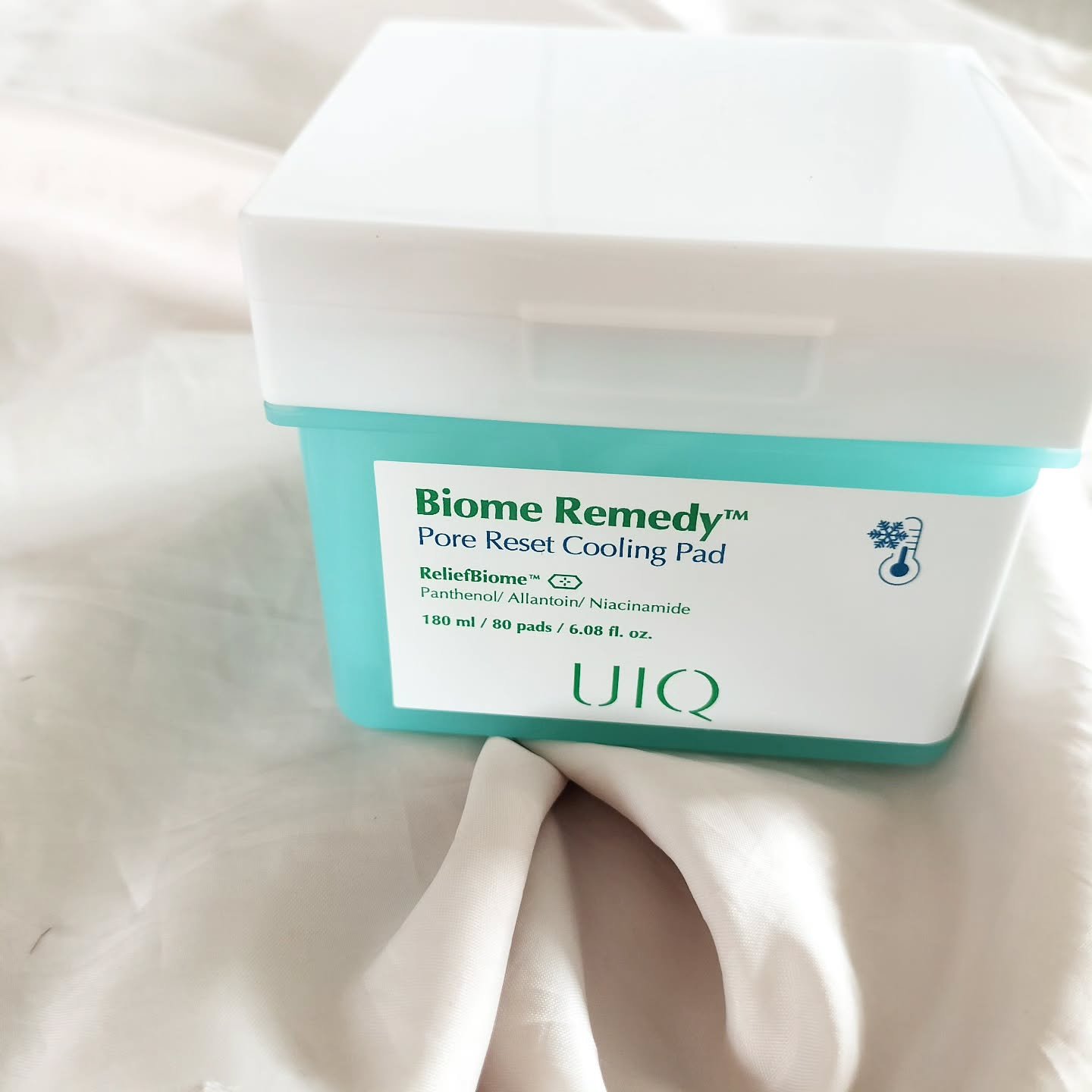 バイオームレメディポアリセットクーリングパッド/UIQ/トナーパッドを使ったクチコミ（1枚目）