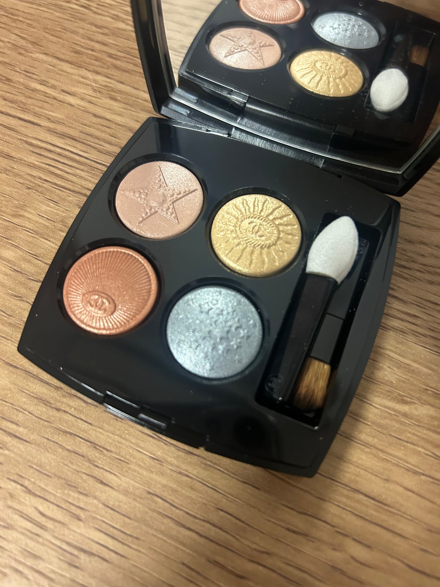 レ キャトル オンブル ブトン/CHANEL/アイシャドウパレットを使ったクチコミ(3枚目)