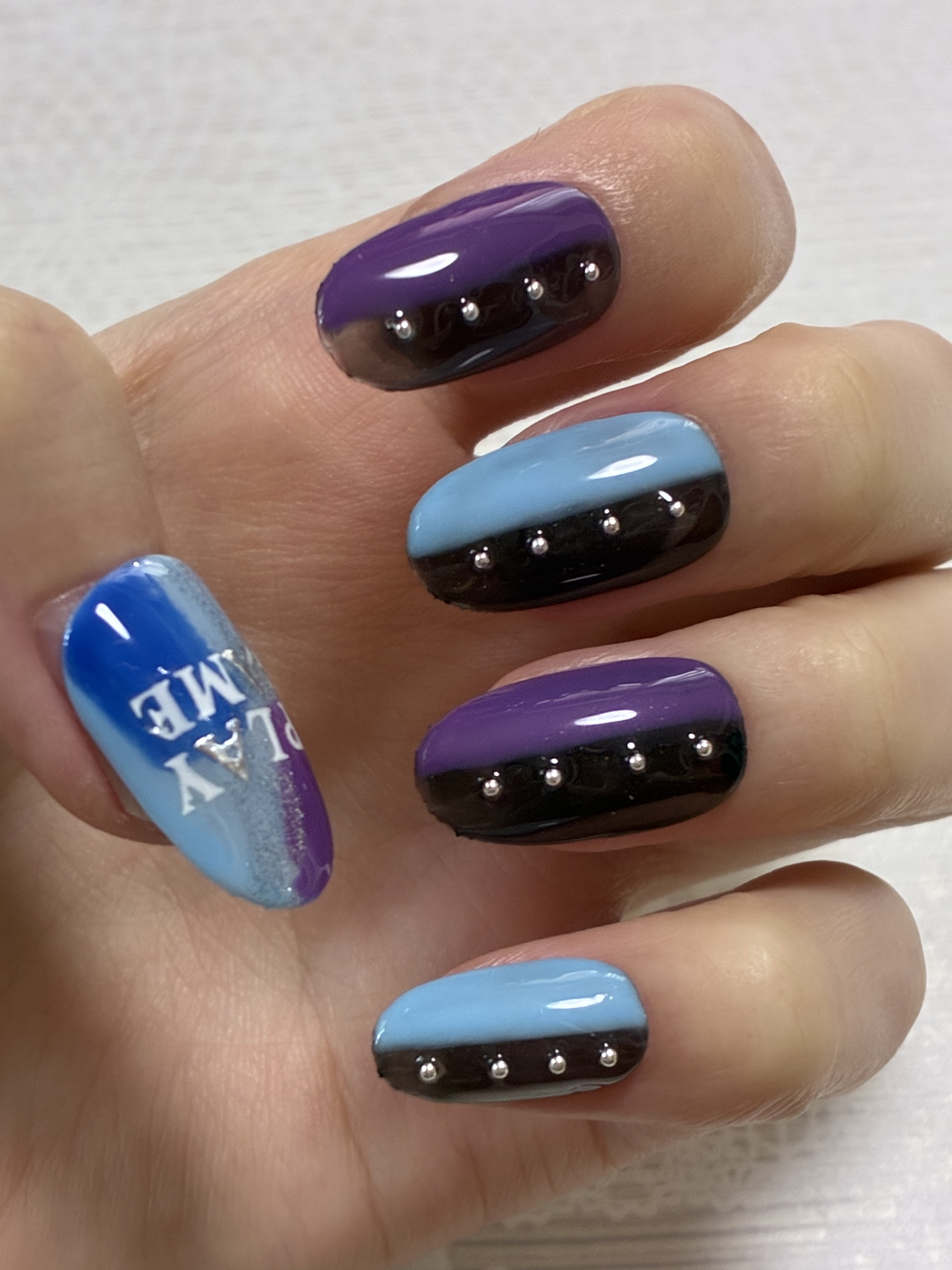 ジェルネイル（ライト対応）/セリア/ジェルネイルを使ったクチコミ（2枚目）