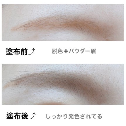 ハンオールブロウカラ/rom&nd/眉マスカラを使ったクチコミ(4枚目)