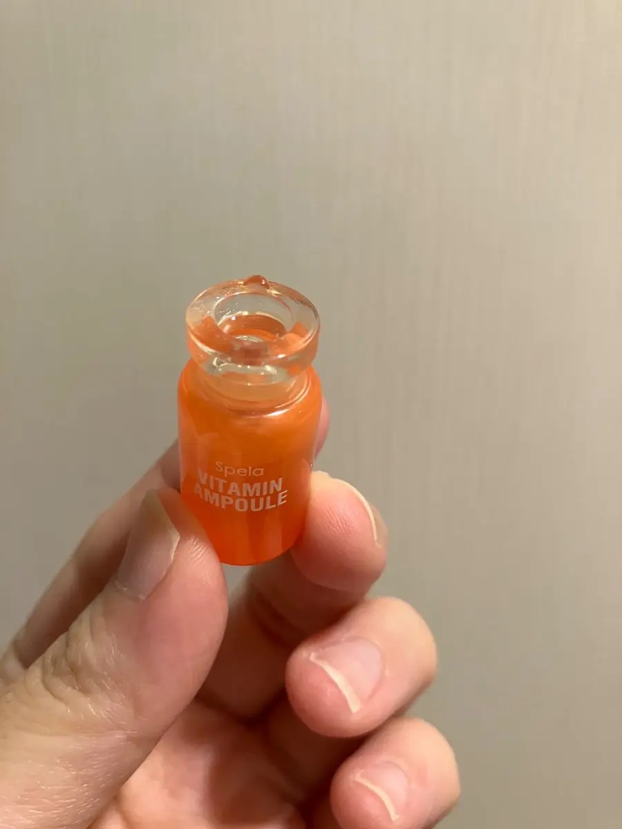 ビタミンアンプル2ml（5本入り）/Spela/美容液を使ったクチコミ（3枚目）