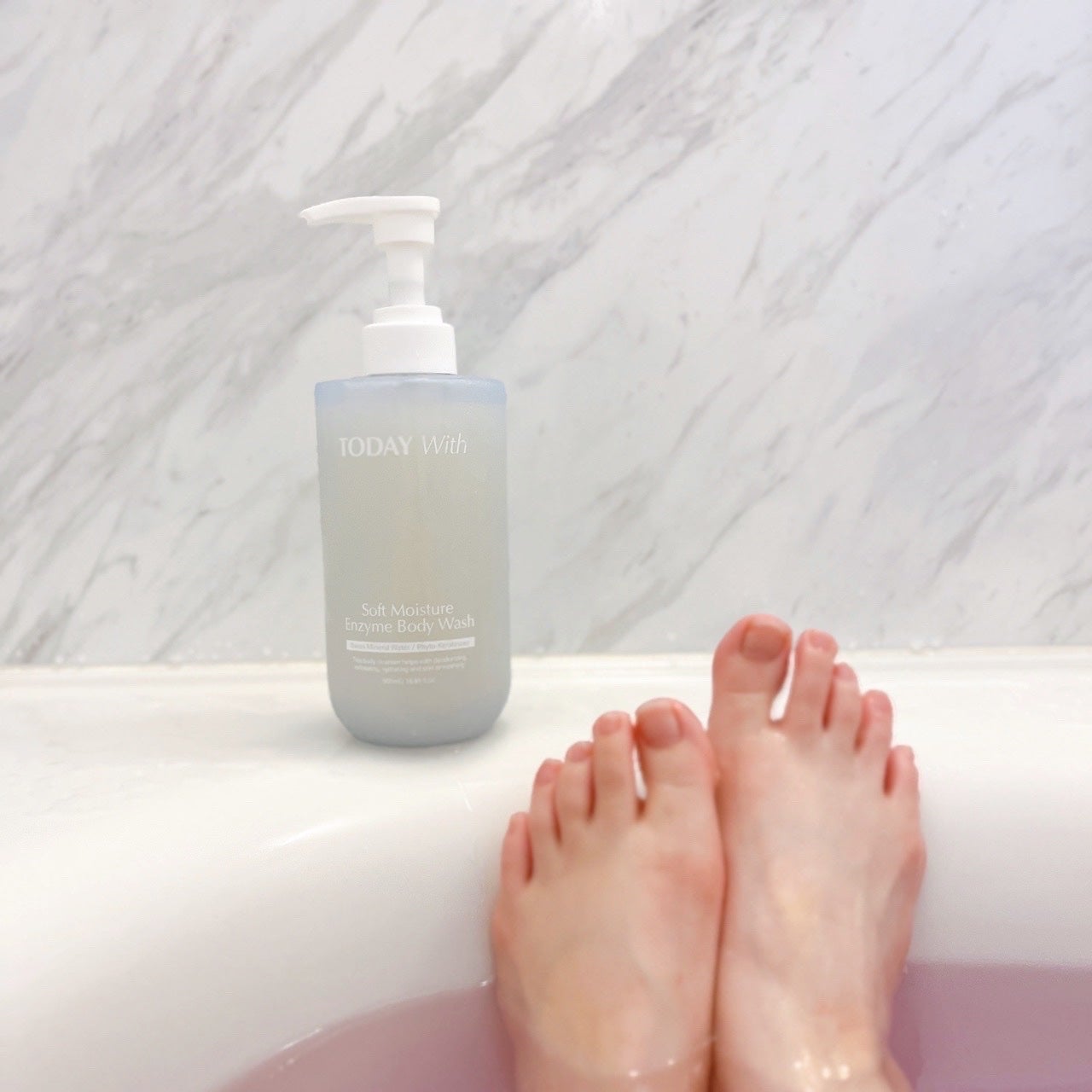 ソフトモイスチャー酵素ボディウォッシュ/TODAY With/ボディソープを使ったクチコミ(5枚目)