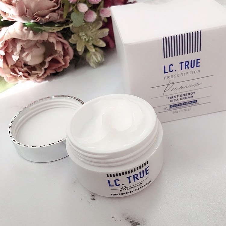 FIRST ENERGY CICA CREAM/エルシートゥルー/フェイスクリームを使ったクチコミ（2枚目）