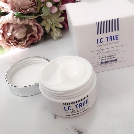 FIRST ENERGY CICA CREAM/エルシートゥルー/フェイスクリームを使ったクチコミ(2枚目)