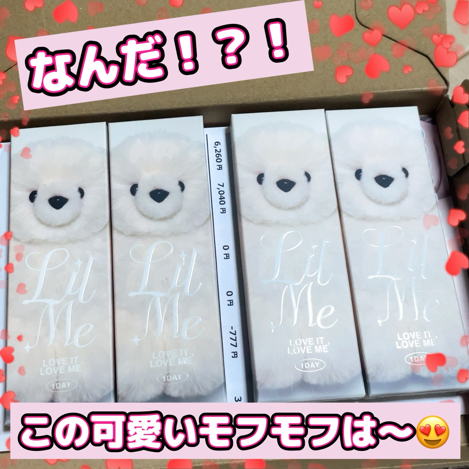 LilMe 1day Dreamy Bear(ドリーミーベア)/LilMe/ワンデー（１DAY）カラコンを使ったクチコミ（1枚目）