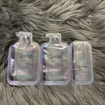 ラッピングモイストシャンプー/トリートメント/Qurap/市販シャンプーを使ったクチコミ(1枚目)