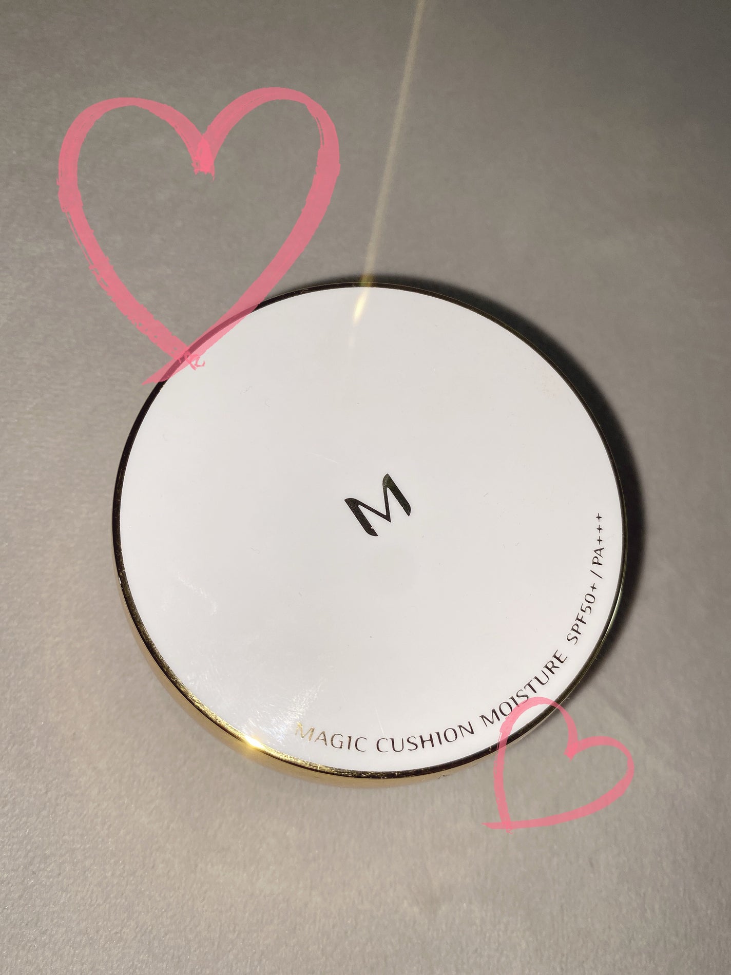 M クッション ファンデーション(モイスチャー)/MISSHA/クッションファンデーションを使ったクチコミ(1枚目)