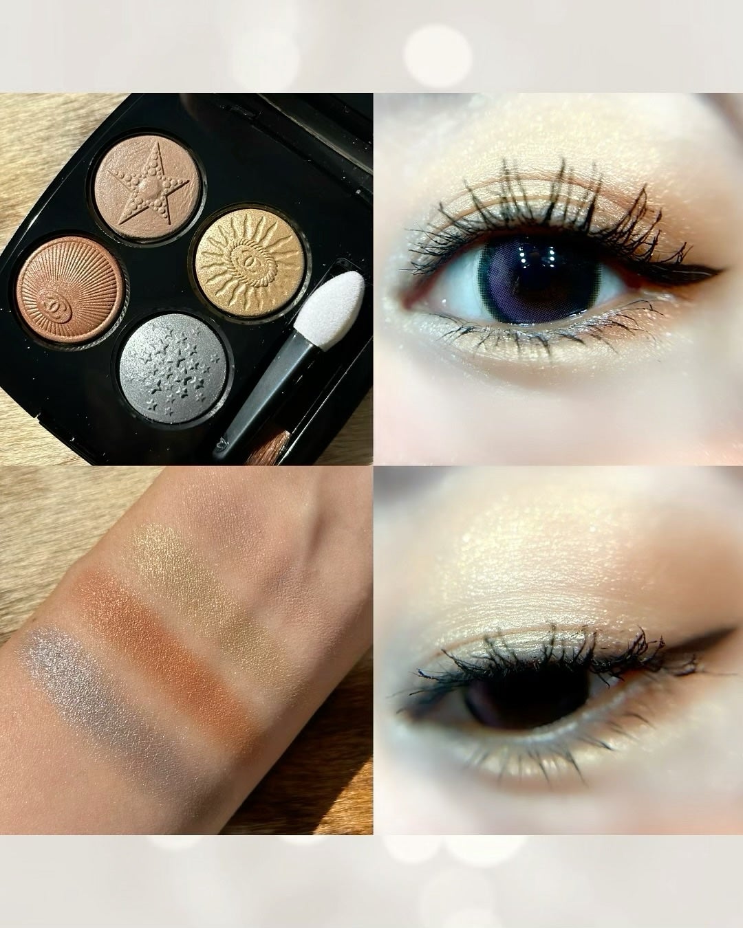 レ キャトル オンブル ブトン/CHANEL/アイシャドウパレットを使ったクチコミ(5枚目)