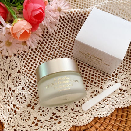 エクストラダブルクリーム プロフェショナル/PlusRay/フェイスクリームを使ったクチコミ(1枚目)