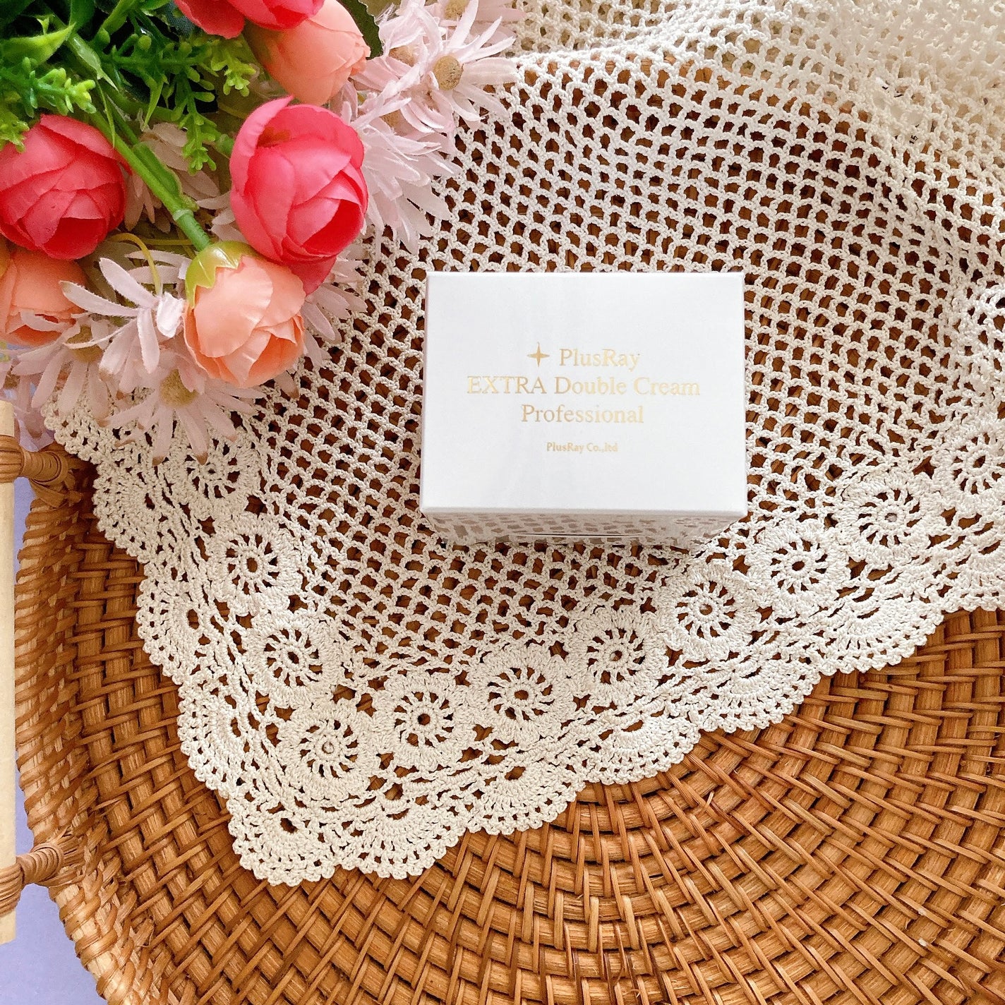 エクストラダブルクリーム プロフェショナル/PlusRay/フェイスクリームを使ったクチコミ(6枚目)