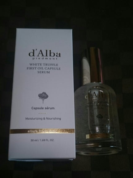 ホワイトトリュフファーストオイルカプセルセラム/ダルバ/美容液を使ったクチコミ(1枚目)