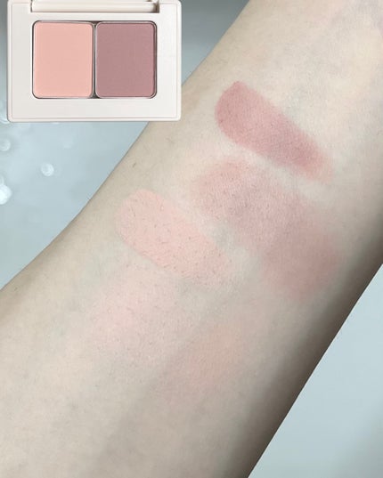 アイステイン エッセンシャル シャドウ デュオ/VDL/アイシャドウパレットを使ったクチコミ(3枚目)