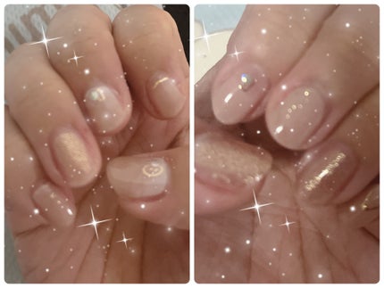 ジェルネイルシール/キャンドゥ/ネイルシールを使ったクチコミ(1枚目)